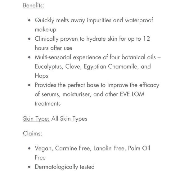 EVE LOM Gel Balm Cleanser + Creme Cleanser + Radiance Transforming Mask ~ NWOB - Picture 5 of 6